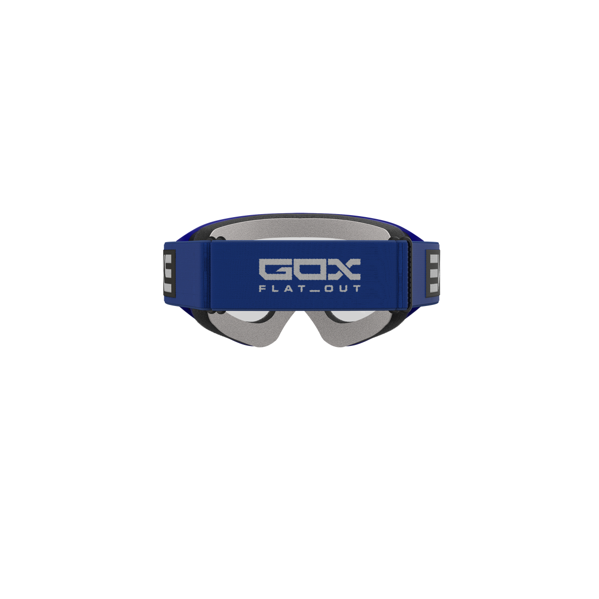 GOX Flat-Out Goggle EKS Blue Black - Blue Mirror