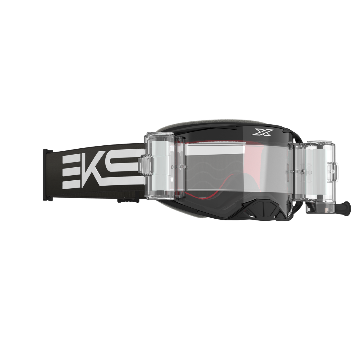 Lucid Goggle Race Pack Black & White - Zip Off