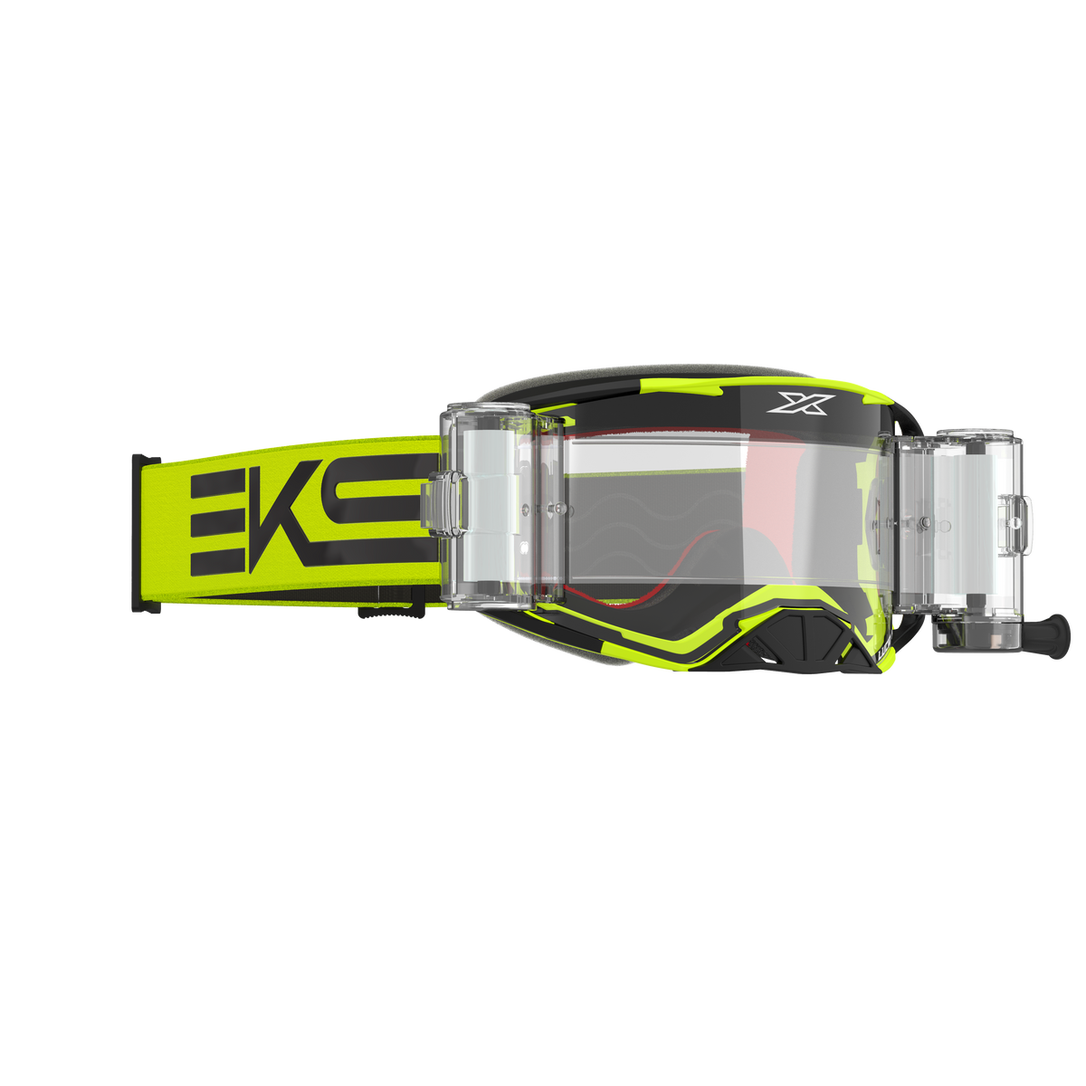 Lucid Goggle Race Pack Flo Yellow, Black - Zip Off